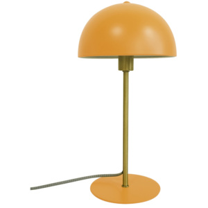 LEITMOTIV Stolná žltá lampa Bonnet