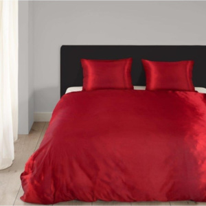 Červené posteľné obliečky Emotion Brilla, 140 × 220 cm