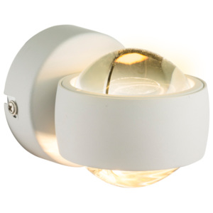 Stropné/nástenné svietidlo LED Randi 78293 (klasické) (biela + priehľadná). Vlastná spoľahlivá doprava až k Vám domov