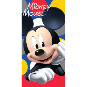Jerry Fabrics Detská osuška Mickey dots, 70x140cm