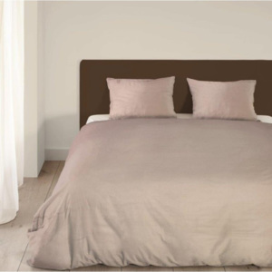 Béžové posteľné obliečky Emotion Brilla, 140 × 220 cm