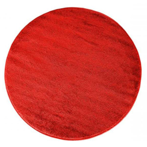 Kusový koberec Portofino červený kruh, Velikosti 80x80cm