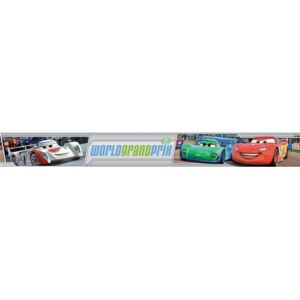 Bordúra samolepiaca Auta World Grand Prix BDD-5-051-10, rozmer 5 m x 10,6 cm, detská bordúra 5505110, IMPOL TRADE