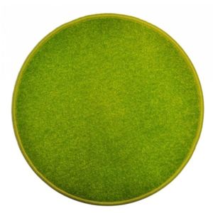 Vopi koberce akcia: 200x200 cm Eton zelený koberec guľatý - 200x200 kruh