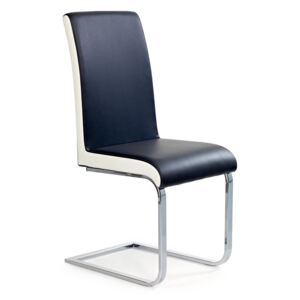 HALMAR K103 jedálenská stolička čierna / biela
