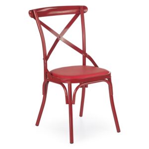 HALMAR K216 jedálenská stolička červená