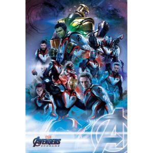 Plagát - Avengers Endgame (Suits)