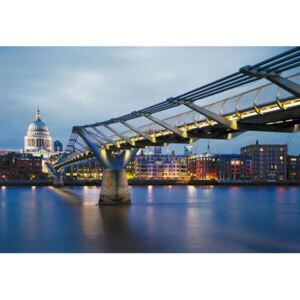 Fototapety, rozmer 368 x 254 cm, Millennium Bridge, Komar 8-924
