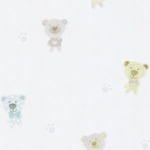 Papierové tapety, medveď, Happy Kids 2 557910, P+S International, rozmer 10,05 m x 0,53 m