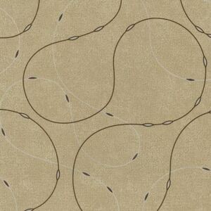 Vliesové tapety, moderný vzor hnedý, 4ever 232950, P+S International, rozmer 10,05 m x 0,53 m