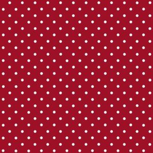 Samolepiace fólie Peterson červená s bodkami, metráž, šírka 45cm, návin 15m, d-c-fix 200-3212, samolepiace tapety