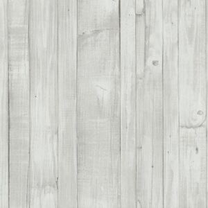 Vliesové tapety na stenu Origin 42104-20, drevené dosky vintage biele, rozmer 10,05 m x 0,53 m, P+S International