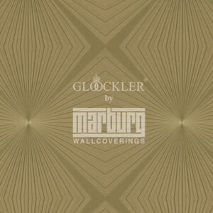 Vliesové tapety, geometrický vzor, Gloockler Deux 54416, Marburg, rozmer 10,05 m x 0,70 m
