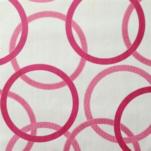 Vliesové tapety na stenu Summer Special 53412, kruhy ružové, rozmer 10,05 m x 0,53 m, MARBURG