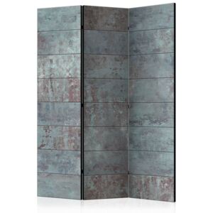 Paraván Turquoise Concrete Dekorhome 135x172 cm (3-dielny)