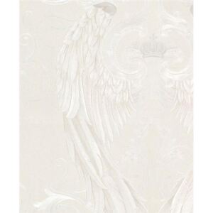 Vliesové tapety, ornamenty biele, Gloockler 52542, Marburg, rozmer 10,05 m x 0,70 m