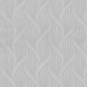 Vliesové tapety, 3D moderný vzor sivý, Dieter Bohlen Spotlight 244510, P+S International, rozmer 10,05 m x 0,53 m