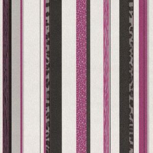 Vliesové tapety na stenu Trend Edition 13471-10, pruhy ružové, rozmer 10,05 m x 0,53 m, P+S International