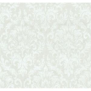 Vliesové tapety, zámocký vzor biely, Graziosa 4211640, P+S International, rozmer 0,53 m x 10,05 m