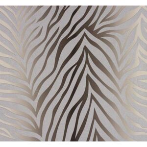 Vliesové tapety, zebra vzor hnedý, NENA 57265, MARBURG, rozmer 10,05 m x 0,53 m
