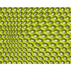 Vliesové tapety, 3D vzor zelený, Harmony in Motion by Mac Stopa 327071, A.S. Création, rozmer 10,05 m x 0,53 m