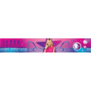 Samolepiace bordúry, rozmer 5 m x 10,6 cm, Hannah Montana STAR, IMPOL TRADE 302