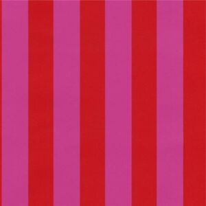 Tapety na stenu Die Maus 05215-40, pruhy červeno-ružové, rozmer 10,05 m x 0,53 m, P+S International
