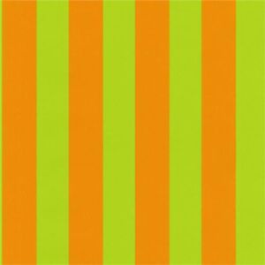 Tapety na stenu Die Maus 05215-30,pruhy zeleno-oranžové, rozmer 10,05 m x 0,53 m, P+S International