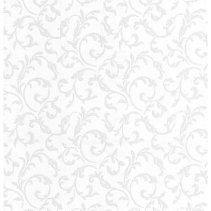 Luxusné vliesové tapety na stenu Brilliance 13609-30, zámocký vzor biely, rozmer 10,05 m x 0,53 m, P+S International