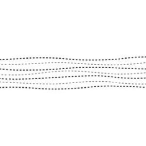 Samolepiaca bordúra 50048, rozmer 5 m x 5 cm, vlnovky čierno-biele, IMPOL TRADE