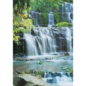 Vliesové fototapety, rozmer 124 cm x 184 cm, Pura Kaunui Falls, Sunny Decor SDNW256