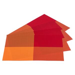 Jahu Prestieranie DeLuxe oranžová, 30 x 45 cm, sada 4 ks