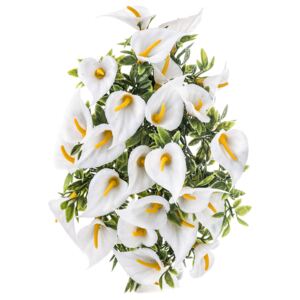 Umelé kvetiny Kala, biela, 30 cm, HTH