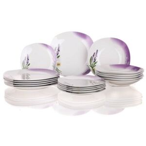 Banquet Lavender 18-dielna jedálenská súprava