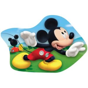Jerry Fabrics Tvarovaný vankúšik Mickey Mouse, 34 x 30 cm