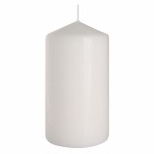 Dekoratívna sviečka Classic Maxi biela, 15 cm, 15 cm