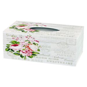 Box na vreckovky Garden rose, 24,5 cm