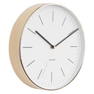 Karlsson 5695WH Designové nástenné hodiny, 28 cm