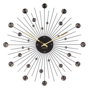 Karlsson 4859BK Designové nástenné hodiny, 50 cm