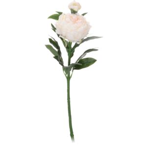 Koopamn Umelá kvetina Pivonka biela, 61 cm