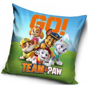 Carbotex · Povlak na vankúš Tlapková patrola - Paw Patrol - motív GO! - 40 x 40 cm