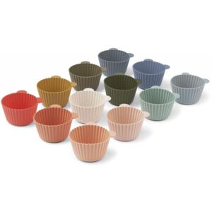 Silikonové formy na muffiny Multi Mix - set 12 ks