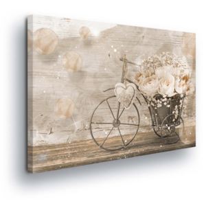 Obraz na plátne - Retro Bicycle 100x75 cm