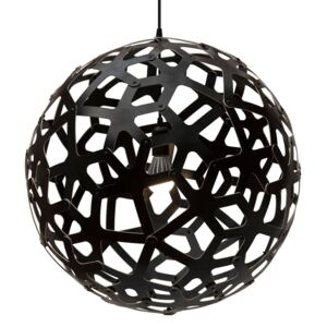 David trubridge Coral závesná lampa Ø 60 cm čierna