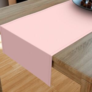Goldea dekoračný behúň na stôl loneta - ružový 20x120 cm
