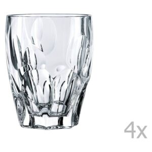 Sada 4 pohárov na whisky z krištáľového skla Nachtmann Sphere, 300 ml