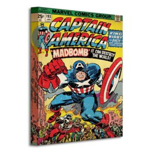 Obraz na plátne Marvel Captain America (Madbomb) 30x40 WDC92178