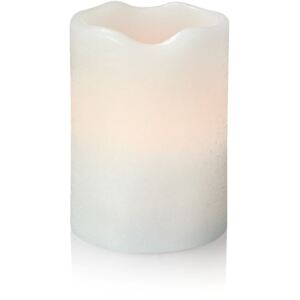Biela LED svietiaca sviečka Markslöjd Love, výška 10 cm