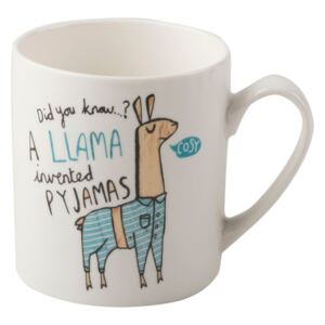 Porcelánový hrnček Creative Tops Llama Pyjamas