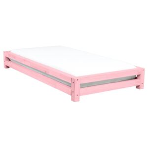 Benlemi Jednolôžková posteľ Japa 120x190 cm Farba: Ružová